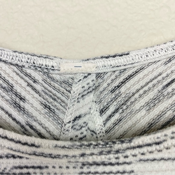 Lululemon Women's 10 Low Key Tank Tiger Space Dye White Black Gorpcore Gym Train - Picture 4 of 11